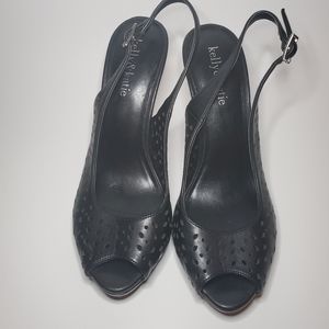 Kelly & Katie Black Heels